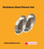 Stainless Steel Solid Heavy Dinner Set