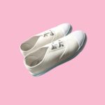 School Shoes for Girls |White Shoes - Image 3